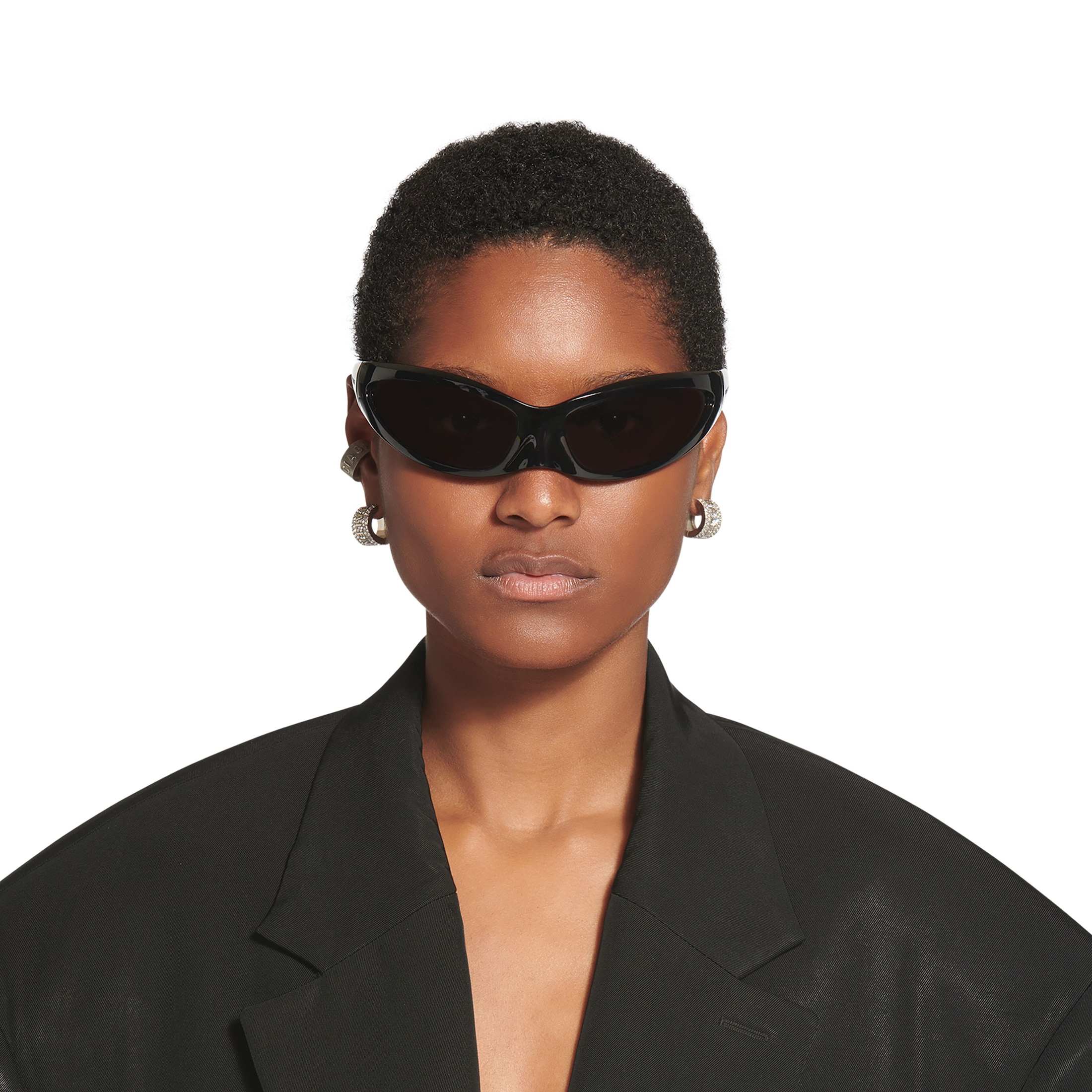 Skin Cat Sunglasses in Black - Image 5